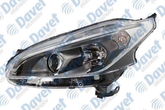 VALEO 450610 Far Sol Led Peugeot 208 17>  Gunduz Fari
